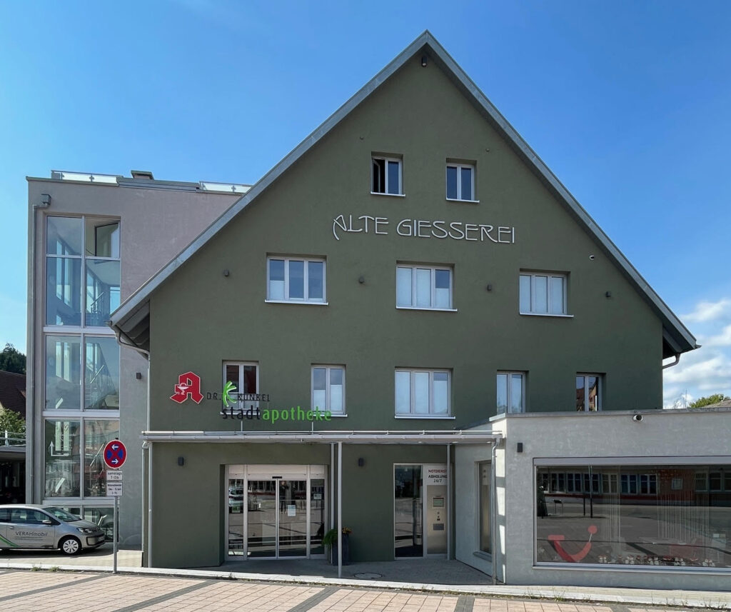 Filiale der Stadt-Apotheke von Außen